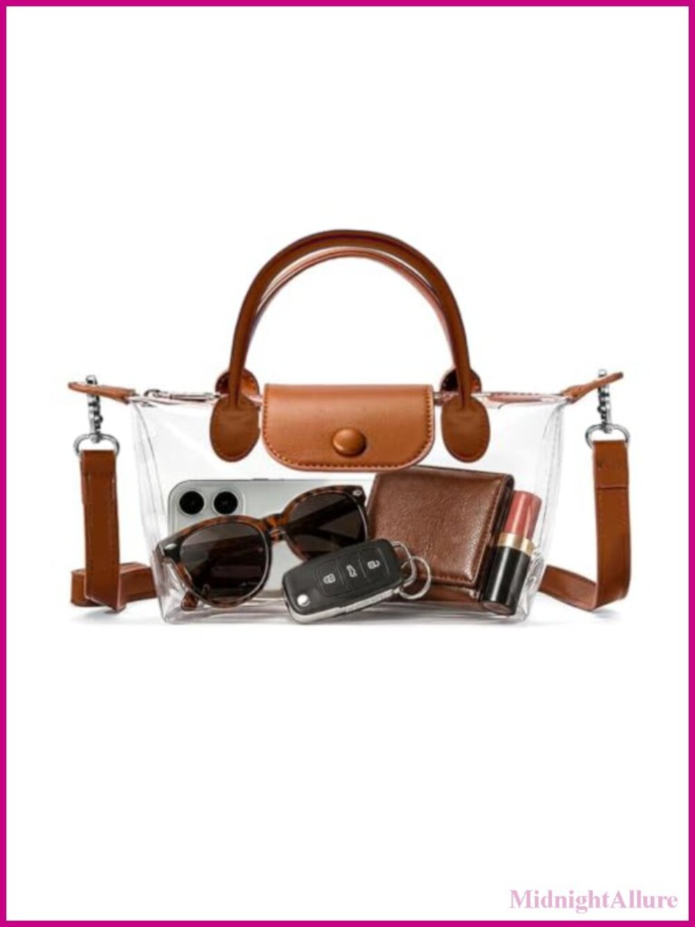 Clear Crossbody Bag Stadium Approved Small Purse